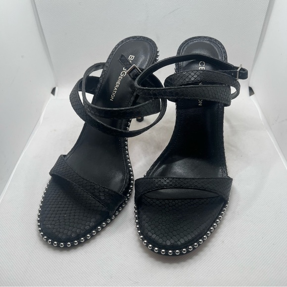BCBG generation Jilma Studded Ankle Strappy Sandals - Picture 6 of 7